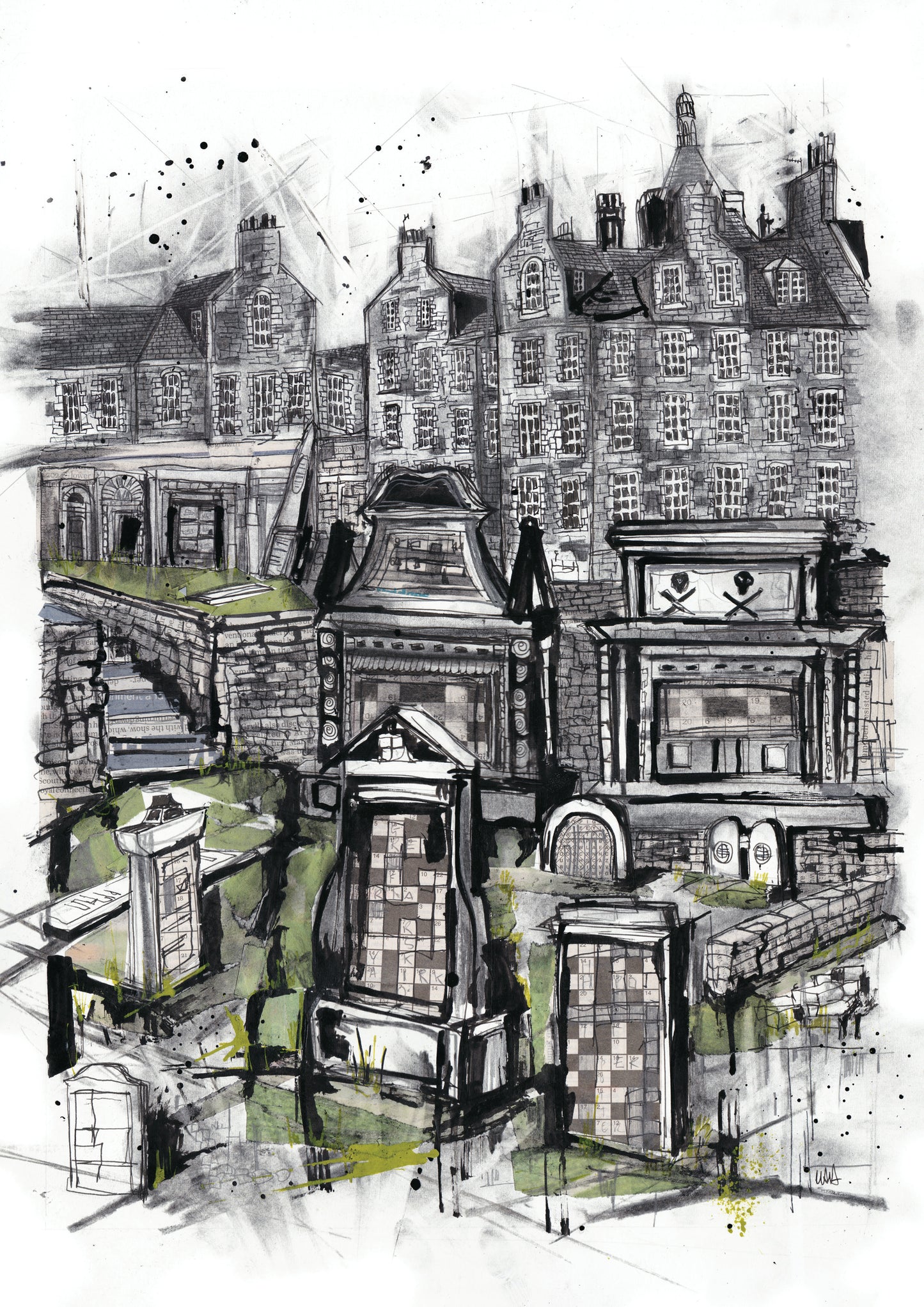 Greyfriars Tombstones