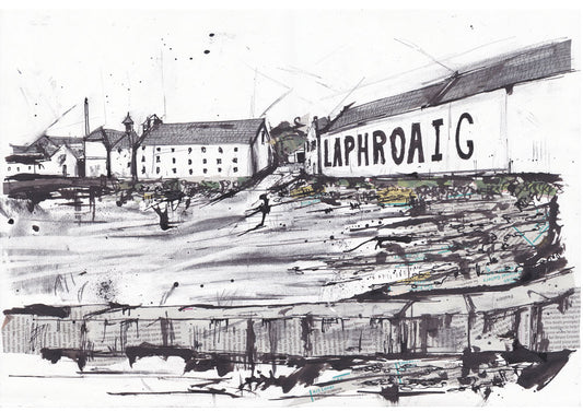 Islay Distilleries A4 Print Bundle
