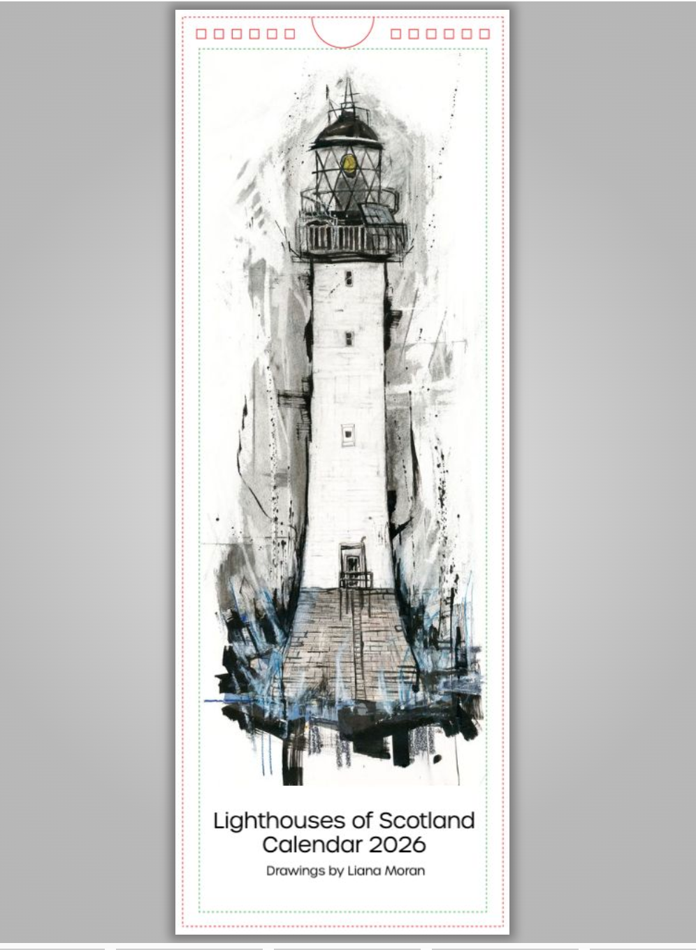 Lighthouses of Scotland Calendar 2026