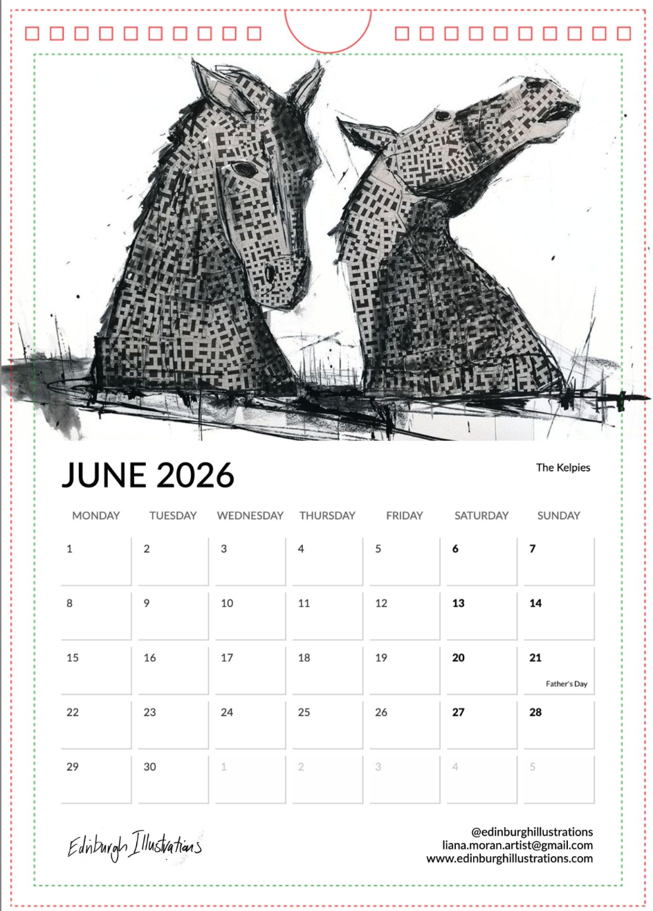 Scotland 2026 Calendar