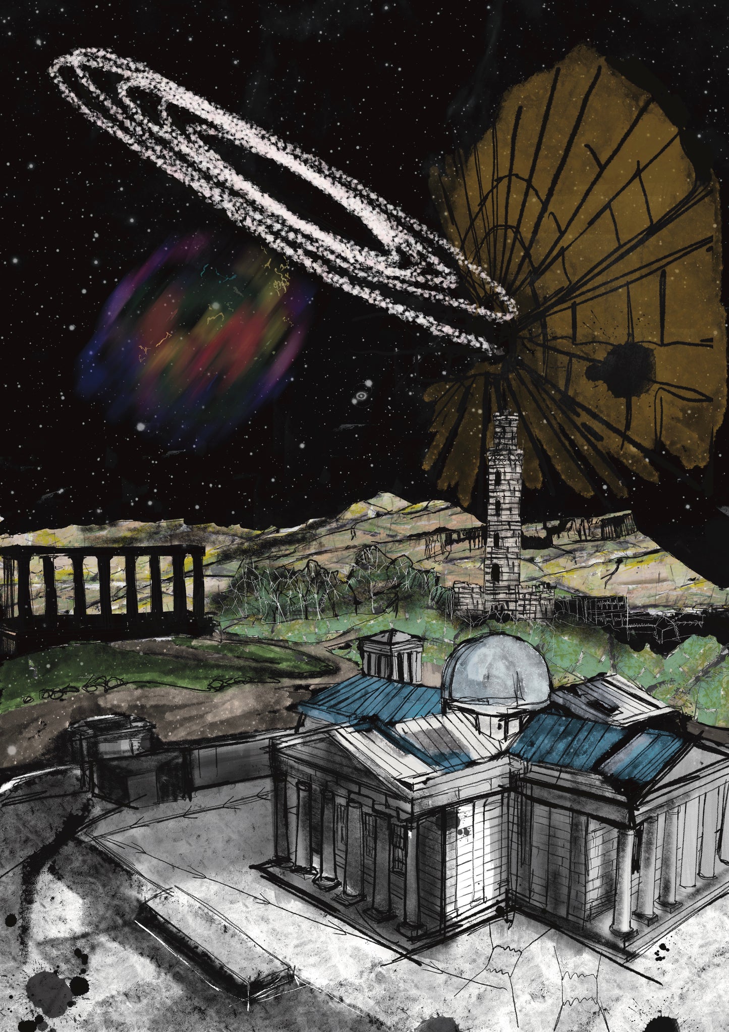 The City Observatory on Calton Hill