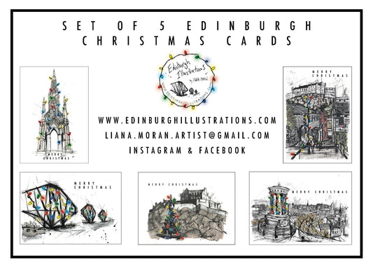 Edinburgh Christmas Cards