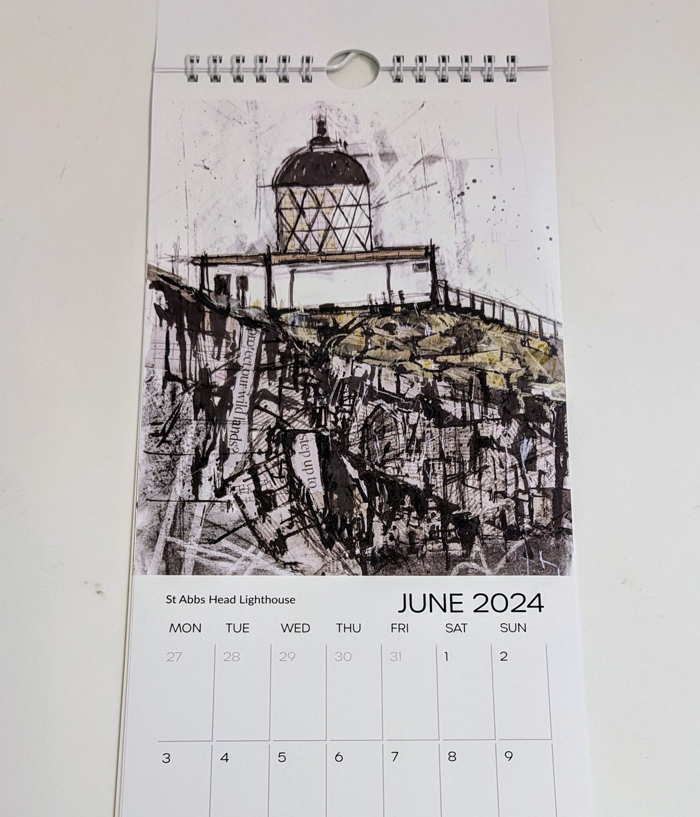 Lighthouses of Scotland 2024 Calendar