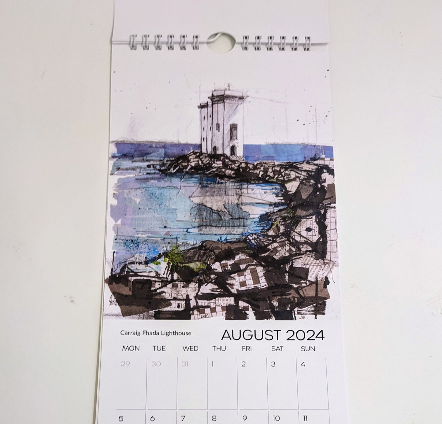 Lighthouses of Scotland 2024 Calendar