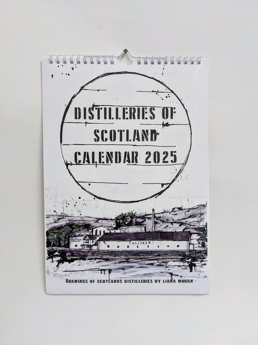 Distilleries of Scotland 2025 Calendar