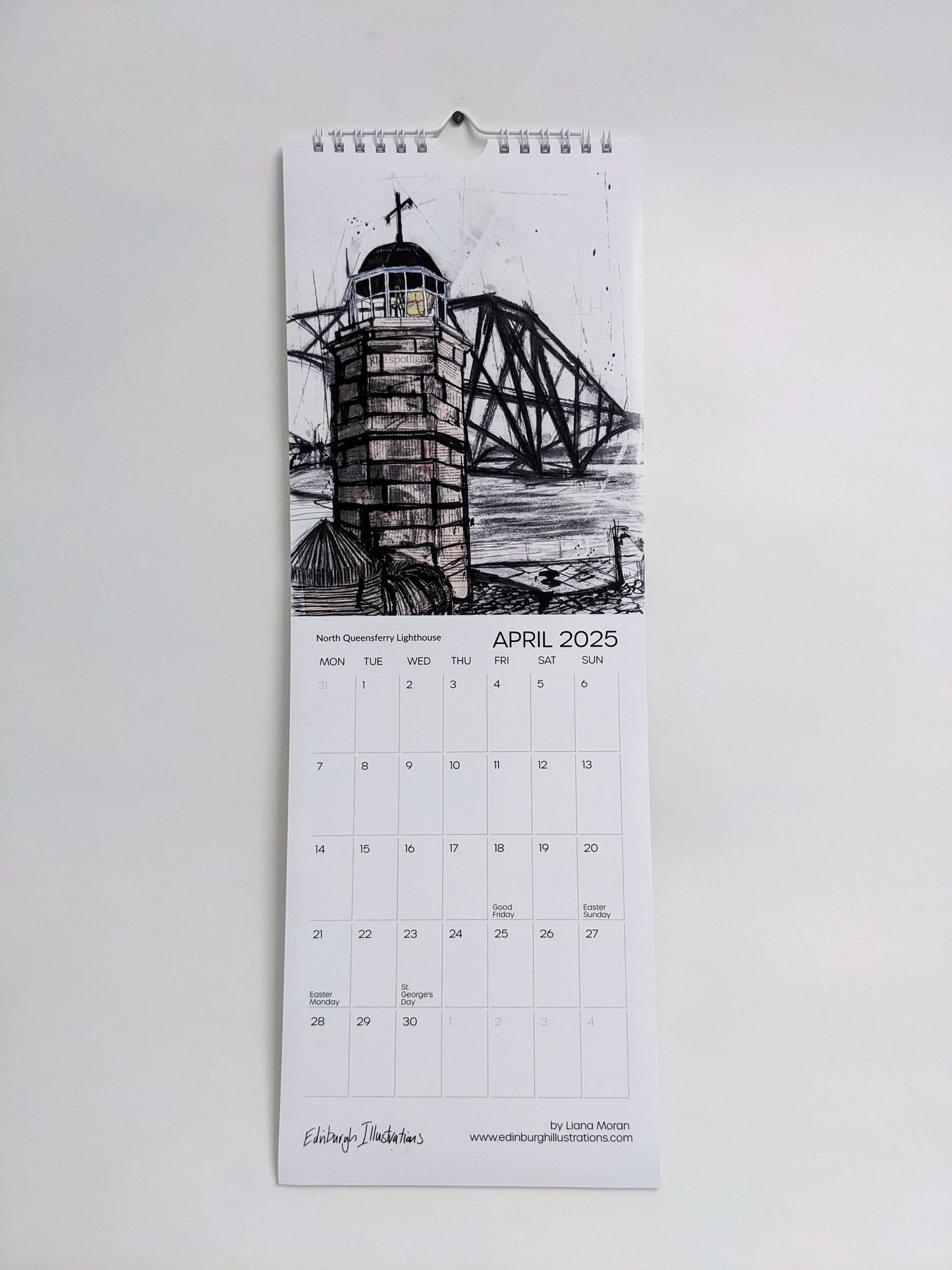 Lighthouses of Scotland Calendar 2025