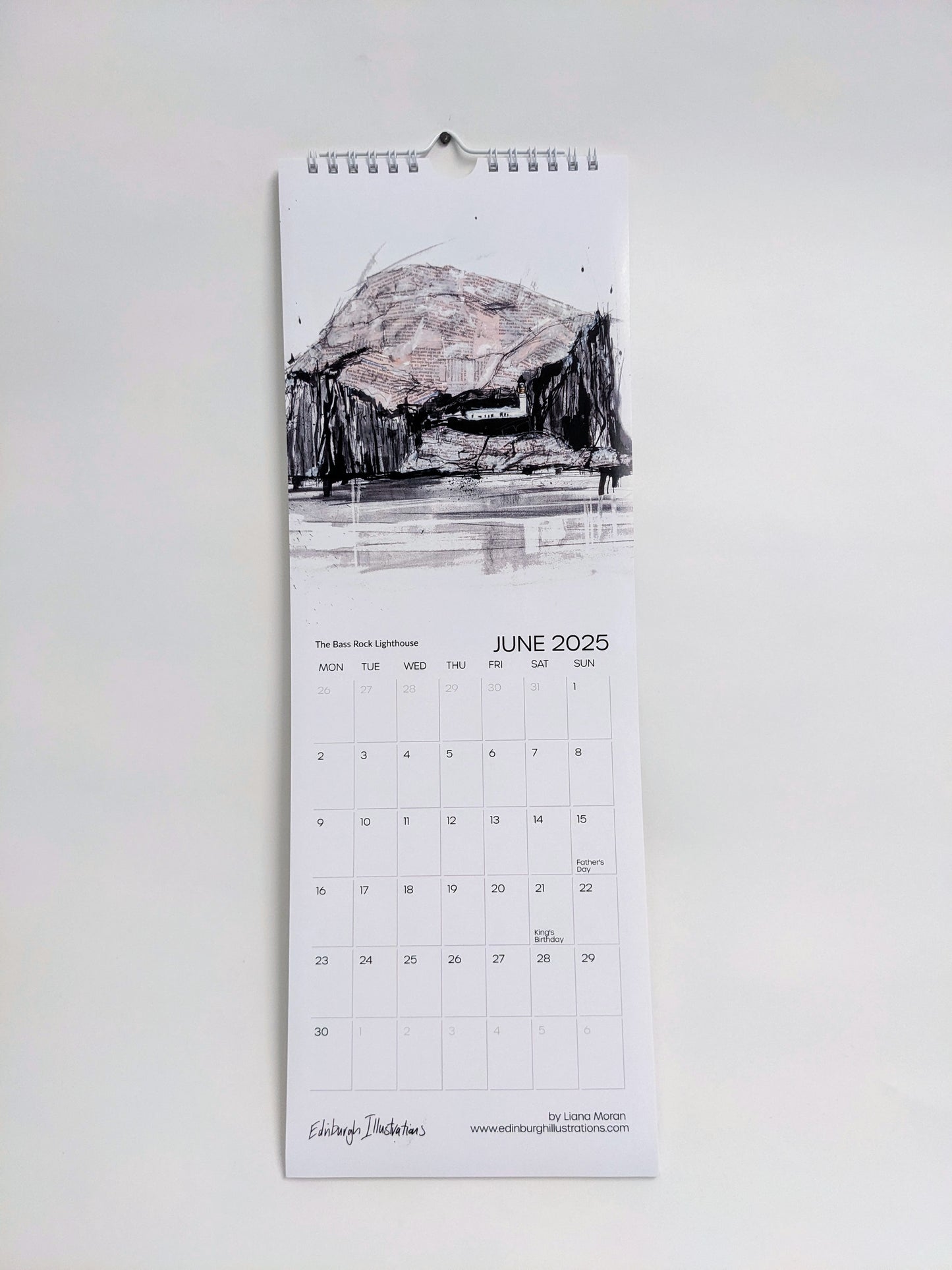 Lighthouses of Scotland Calendar 2025