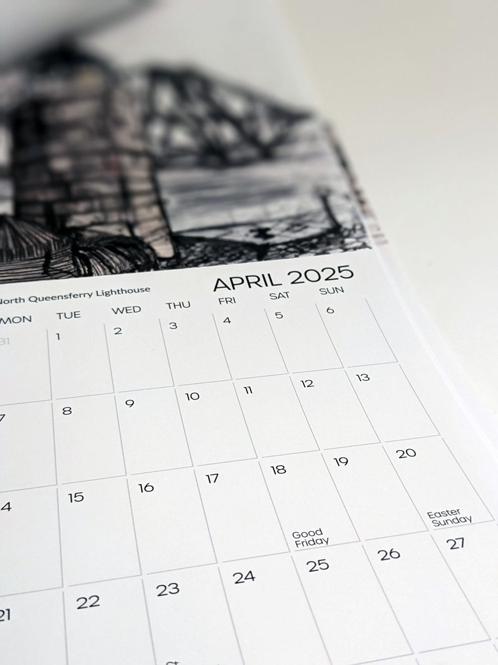 Lighthouses of Scotland Calendar 2025