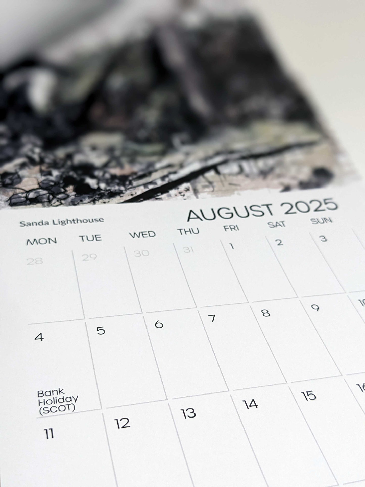 Lighthouses of Scotland Calendar 2025