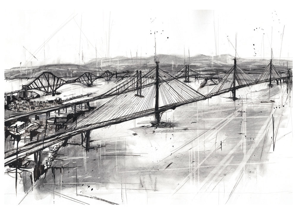 Edinburgh Landmarks A4 Print Bundle